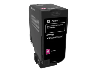 Produktbild von Lexmark - Hohe Ergiebigkeit - Magenta - original - Tonerpatrone LCCP, Lexmark Corporate - für Lexmark CS725de, CS725dte