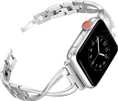 Immagine prodotto di Cinturini metallici Universal RVS per Apple Watch da 38 mm e 40 mm - Cinturino di ricambio compatibile con Apple Watch Serie 1/2/3/4/5/6