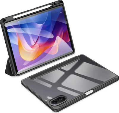 Produktbild von Schutzhülle mit Klappe für Xiaomi Redmi Pad 2, Dux Ducis Toby, Schwarz