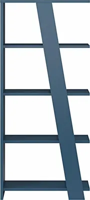 Produktbild von Standregal >NATTA< in Nachtblau - 72x161x29,6cm (BxHxT)