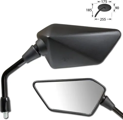 Produktbild von Universalspiegel D-TrackerX schwarz