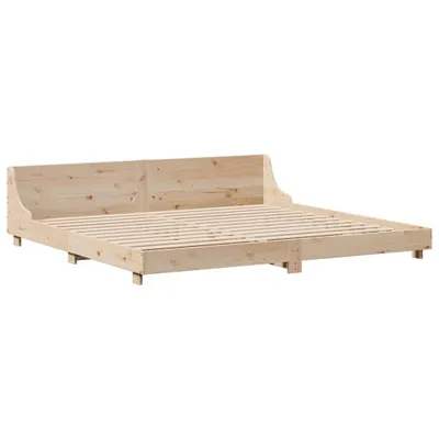 Immagine prodotto di vidaXL Letto in legno massiccio senza materasso 200x200 cm pino