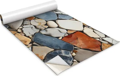 Immagine prodotto di Pellicola autoadesiva per mobili - pellicola decorativa - mobili da tavolo - tagliabile su misura - Steinweg - 100 x 50 cm