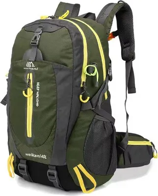 Productafbeelding van CarryQuest® - Rugzak 40L, nylon, rugventilatie, donkergroen