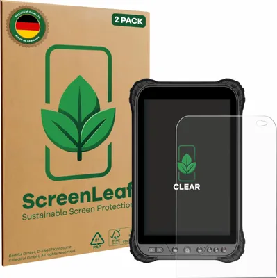 Produktbild von 2x ScreenLeaf Schutzfolie für Zoomsmart A8004 Series nachhaltiger Displayschutz Display Schutz Folie Klar Transparent