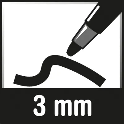Zdjęcie produktu dla Rexel 2104184, 6 szt., Czarny, Czarny, Biały, Drobny, 105 mm, 128 mm