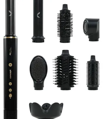 Image de CONCEPT Air Supreme VM8310 : Brosse sèche-cheveux BLDC, noire