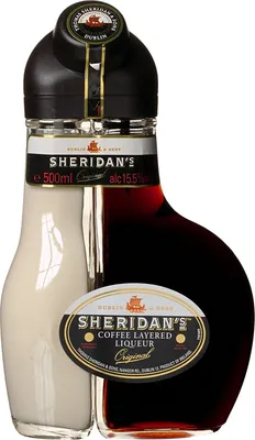 Produktbild von Sheridans Coffee layered Kaffeelikör, 500ml Einzelflasche