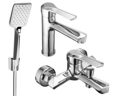 Zdjęcie produktu dla Mexen Sabre R62 zestaw wannowy, chrom - 72103R62-00