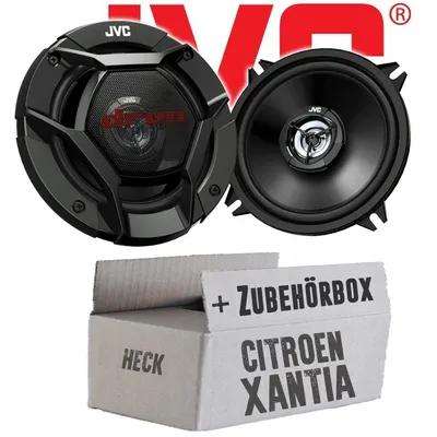 Produktbild von JVC CS-DR520 - 13cm 2-Wege Koax-Lautsprecher - Einbauset passend für Citroen Xantia - justSOUND
