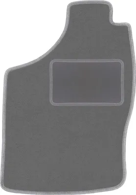 Produktbild von Fahrerfußmatte Velours graphit passend für Opel Astra F (1991-2002, Schrägheck, Limousine, Kombi, Cabrio) – mit Befestigungen – passgenau