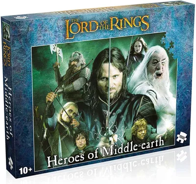 Image de Herr der Ringe - Puzzle "Les héros de la Terre du Milieu" 1000 pièces