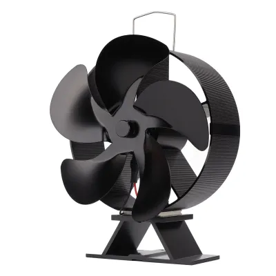 Obrázek produktu pro Ventilátor na kamna s tepelným pohonem,Ventilátor na kamna s 5 lopatkami,Krbový ventilátor na kamna na dřevo,Krbový ventilátor,Ventilátor na kamna s 5 lopatkami,Ventilátor pro cirkulaci vzduchu