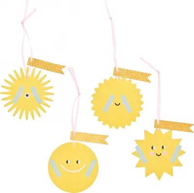 Produktbild von Geschenkanhänger Sonne