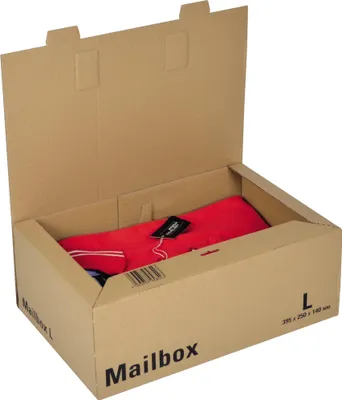 Produktbild von ColomPac Versandkarton Mailbox CP 098.04 L braun