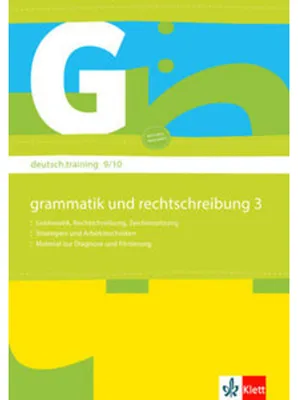 Produktbild von deutsch.training / Arbeitsheft Grammatik und Rechtschreibung 9./10. Klasse