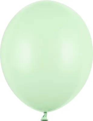 Produktbild von 10 Stk. Luftballon Ø30cm "Uni Pastell" | Pistazien Grün