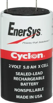Obrázok produktu pre EnerSys Hawker CYCLON X 5.0-2, článok 0800-0004, olovnatá akumulátorová batéria 2V 5Ah – konektor Faston 6,3 mm