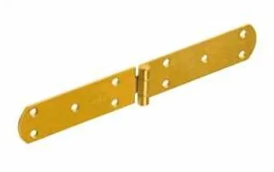 Immagine prodotto di Cerniera per cassa con perno rivettato zincata gialla 250x38x2,0mm