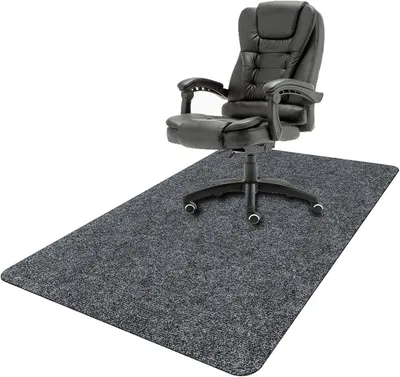 Imagen del producto de Alfombrilla protectora para suelos, alfombrilla para sillas, alfombrilla enrollable, alfombrilla para sillas de oficina para suelos de madera dura, escritorio, alfombrilla para suelos, protección para sillas de oficina, alfombra, 90 x 120 cm, color: [color]