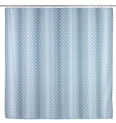 Produktbild von WENKO Dusch Vorhang CRISTAL Badewannen 180x200 inkl. Ringe Anti-Schimmel Bad