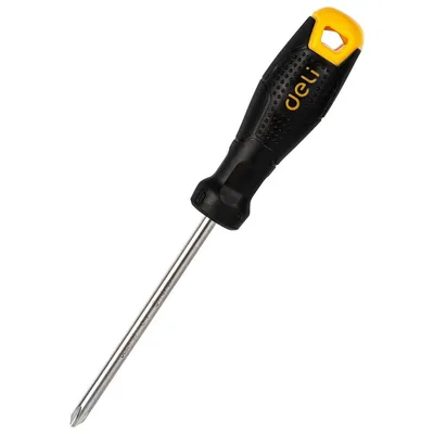 Obrázek produktu pro Deli Tools Křížový šroubovák, PH2x100mm