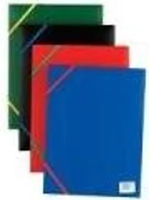 Produktbild von ELBA Eckspannermappe Standard, DIN A4, aus PP, sortiert mit Eckspannergummi und 3 Einschlagklappen, Stärke: 0,4 mm - 50