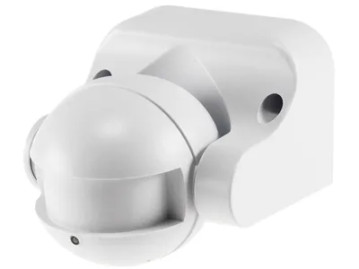 Produktbild von Aufputz Bewegungsmelder "CBM HF" 180°LED geeignet, IP44, 1-1200W, weiß