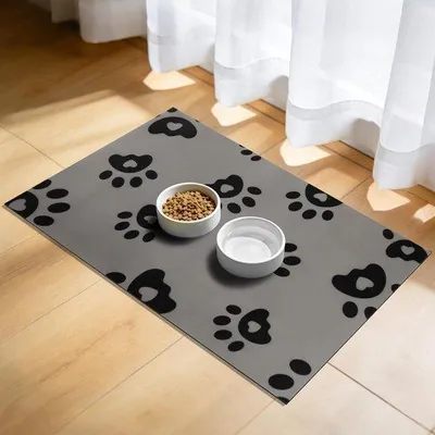 Produktbild von Famanu Futtermat 40 x 60 cm - absorbierend, schnelltrocknend, wasserdicht, rutschfest