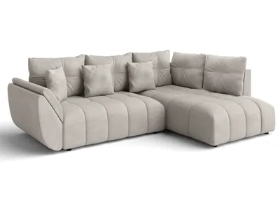Produktbild von AX LIVING Ecksofa mit Schlaffunktion Kayseri L Sofa Beige 268 cm