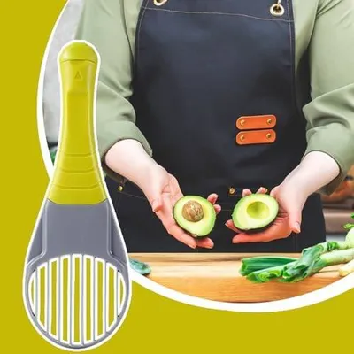 Produktbild von Avocadoschneider Werkzeug | Avocado-Schäler, Schneider und Kernentferner | Multifunktionale Küchenhelfer, Komfortgriff-Schäler Handwerkzeuge zum Schneiden, Schälen, Schöpfen und zum Entfernen des Kern