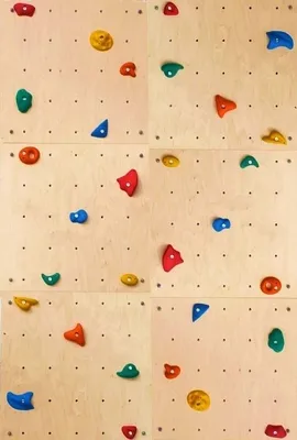 Obrázek produktu pro Create for you® – Domácí lezecká stěna pro děti, 30 Úchytů 150 x 225 cm