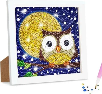 Obrázek produktu pro Sada Pro Tvorbu Obrazů Z Diamantů - Kreativní Sada Pro Děti I Dospělé