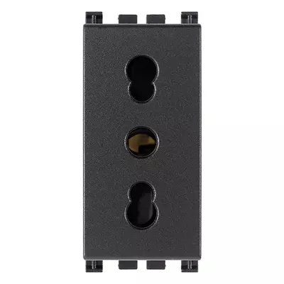 Immagine prodotto di Vimar 19203, 1 modul/moduly, Šedá, IP20, CE, IMQ, INGCER, EAC, NOM, Esperto elettrotecnico, Direttiva RAEE, 250 V, 16 A