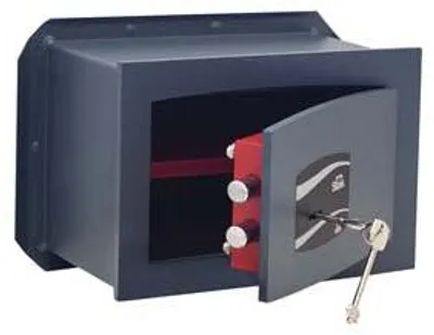 Obrázok produktu pre Trezor s dvojitým kľúčom Mappa 800 – rozmery 260 x 150 x 180 (v) mm, hmotnosť 7 kg (800A)