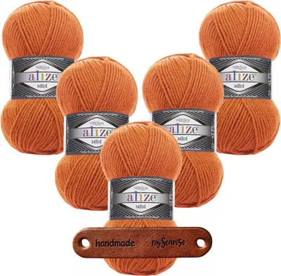 Produktbild von 5 x ALIZE Superlana Midi 225 mit Label
