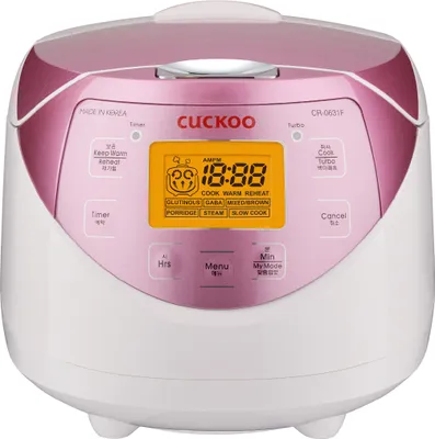 Immagine prodotto di Cuociriso Cuckoo 1,08l CR-0631F Sistema di riscaldamento 3D Tenere in caldo