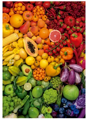 Produktbild von EDUCA Puzzle Color Vitamine 1000 dlks