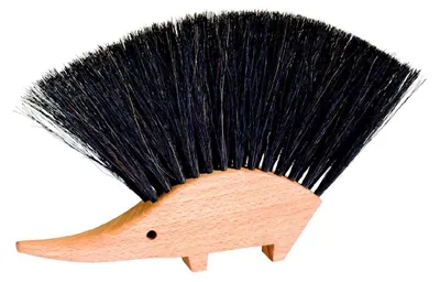 Produktbild von Redecker Tischfeger-Igel, schwarzes Roßhaar