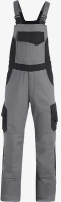 Produktbild von FHB ECKHARD Latzhose, grau-schwarz, 84