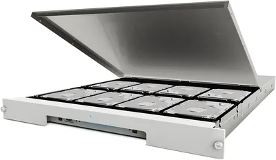 Produktbild von LaCie 8big Rack Thunderbolt 2, 24 TB, HDD, 3.5", 16,4 kg, Rack (1U), Grau