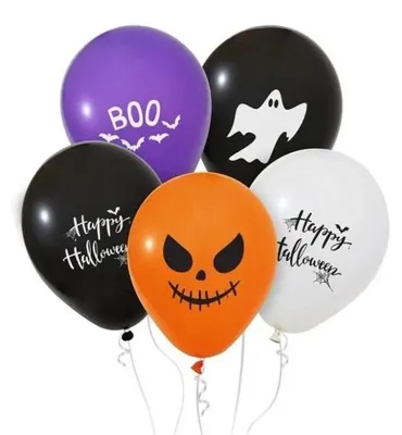 Zdjęcie produktu dla Balony Happy Halloween 5szt - Godan