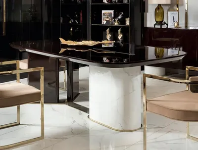 Produktbild von Esstisch Tisch Esszimmer Wohnzimmer Luxus Design Essgruppe Garnitur Modern Neu