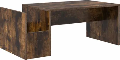 Produktbild von vidaXL Couchtisch Geräucherte Eiche 90 x 45 x 35 cm Holzwerkstoff