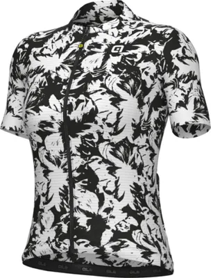 Produktbild von ALÉ Kurzarm Fahrradtrikot - ESSENZA PRAGMA - Weiß/Schwarz M