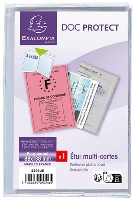 Immagine prodotto di Custodia protettiva 88x138 con 4 tasche, 10 pezzi