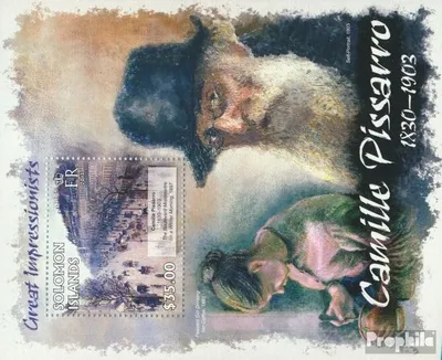 Produktbild von Briefmarken Salomoninseln 2013 Mi Block 130 (kompl. Ausg.) postfrisch Camille Pissarro