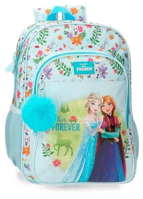 Produktbild von Disney Joumma Frozen Forever Schulrucksack Hellblau 30x40x12 cm Polyester 14.4L – Rucksack 40