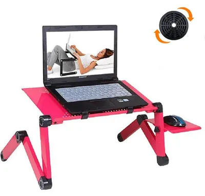 Immagine prodotto di Solidchoice - Supporto regolabile ergonomico per laptop con tappetino per mouse