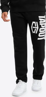 Image de Herren Jogginghose normale Passform ACTIVE BASIC JOGGER Noir/Blanc S Tapout